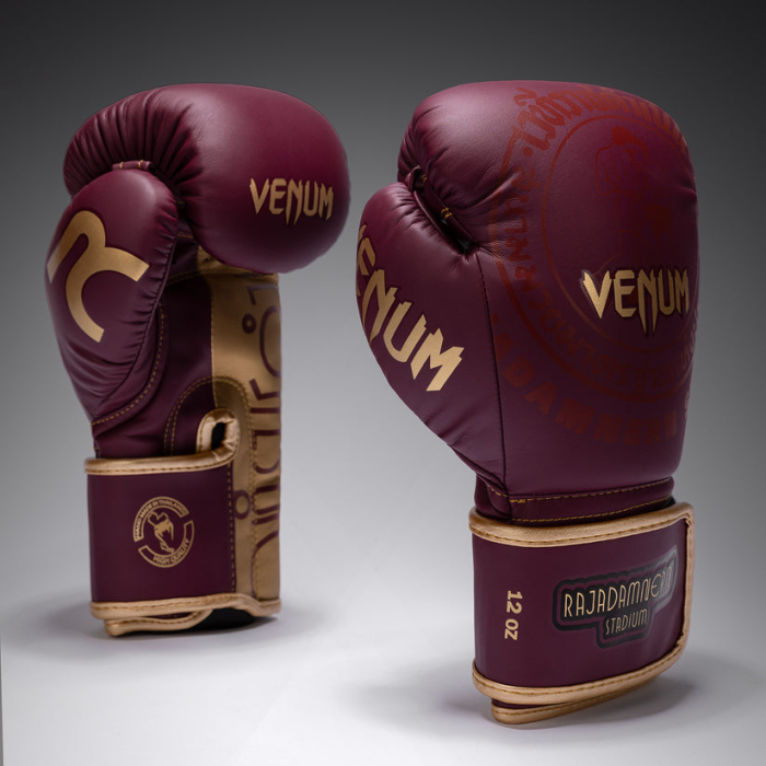 Боксови Ръкавици - Venum x Rajadamnern Boxing Gloves - Burgundy​